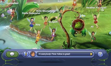 Typing a message in SpeedChat Plus